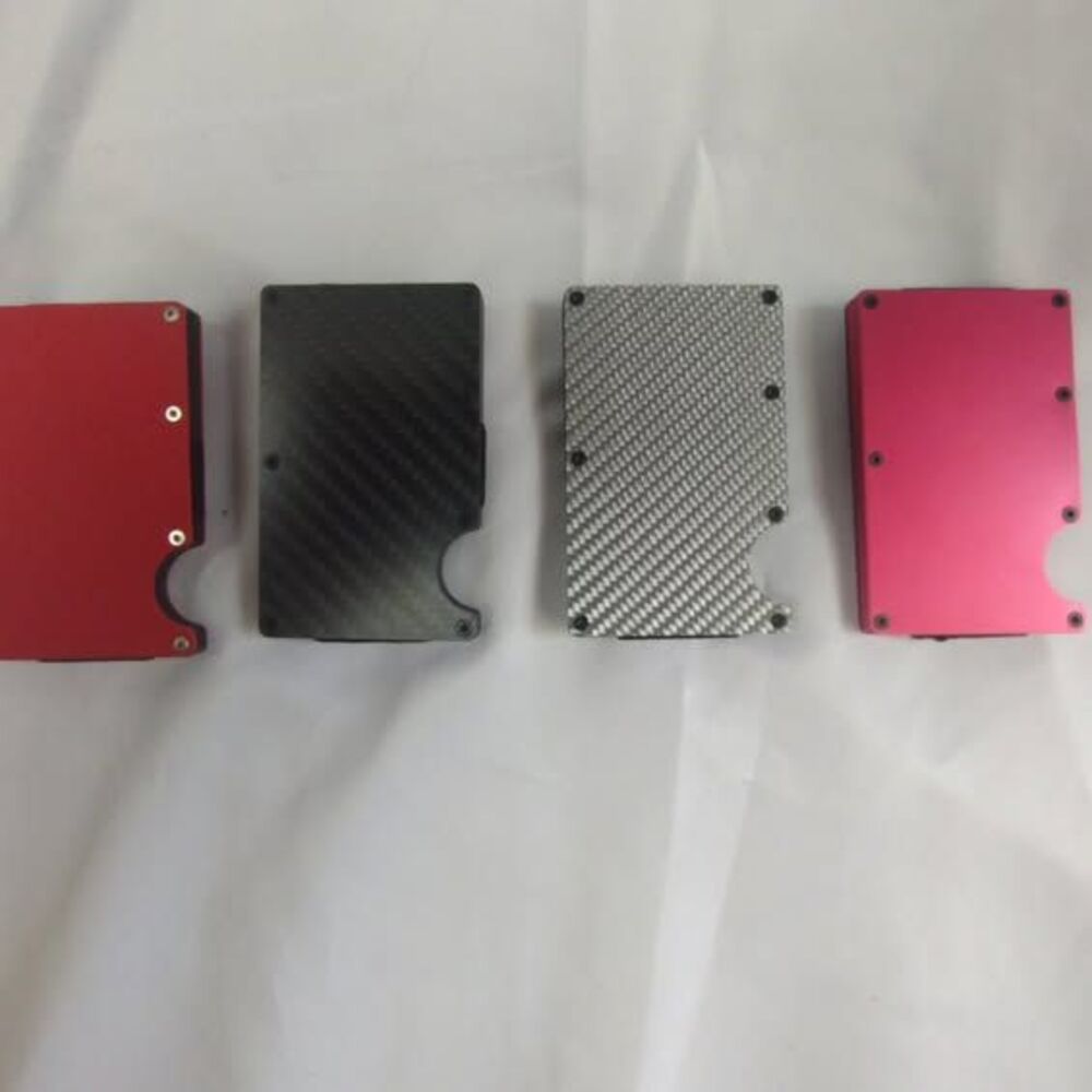 Minimalist "Ridge Type" Wallet For men or women NEW - 1 of each color - Choice